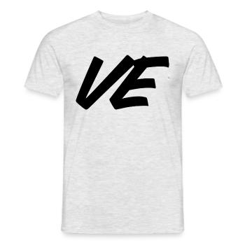 LOVE Dear ❤ Partner Look - Men's T-Shirt - heather grey - Front - AI Model Male 178 dark (178cm)