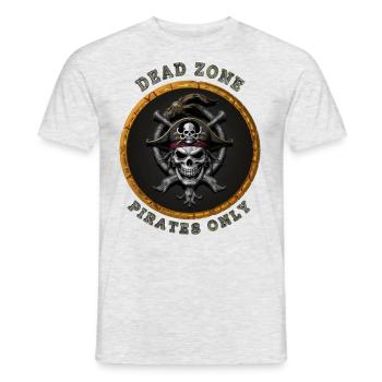 Dead Zone v3 - Männer T-Shirt - Grau meliert - Vorne - AI Model Male 178 dark (178cm)