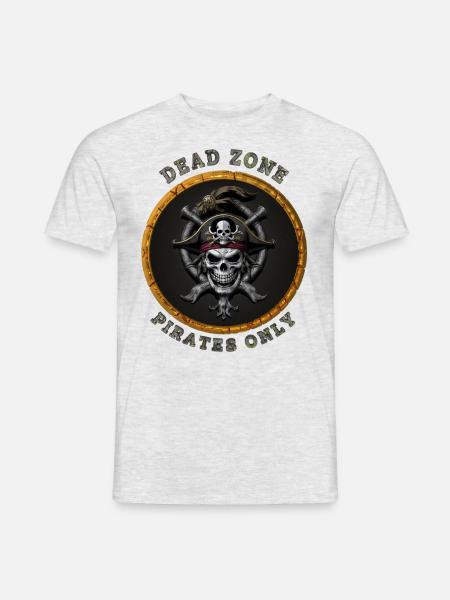 Dead Zone v3 - Männer T-Shirt - Grau meliert