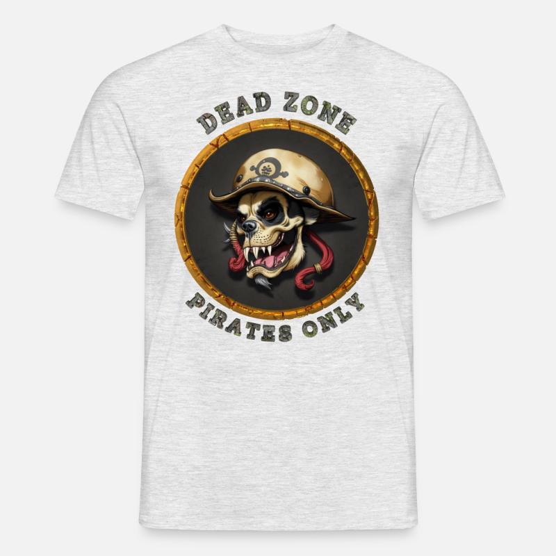 Dead Zone v11 - Männer T-Shirt - Grau meliert