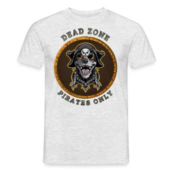 Dead Zone v10 - Männer T-Shirt - Grau meliert - Vorne - AI Model Male 178 dark (178cm)