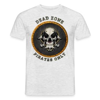 Dead Zone v12 - Männer T-Shirt - Grau meliert - Vorne - AI Model Male 178 dark (178cm)