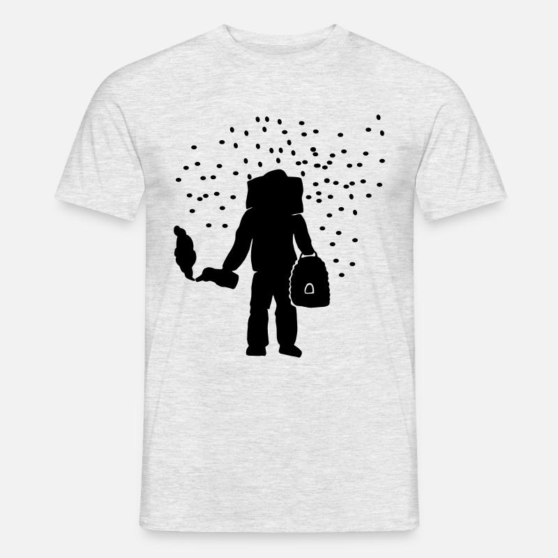 imker - Männer T-Shirt - Grau meliert