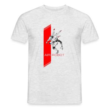 Luft Roboter - Männer T-Shirt - Grau meliert - Vorne - AI Model Male 178 dark (178cm)
