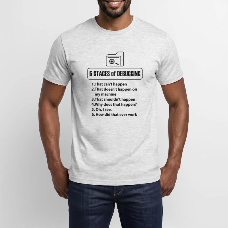 Cadeaux Programmeur Nerd Bug Developer T-shirt homme