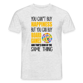 Jeux de société Gamer Dice RPG Cadeaux de table - T-shirt homme - gris chiné - Devant - AI Model Male 178 dark (178cm)