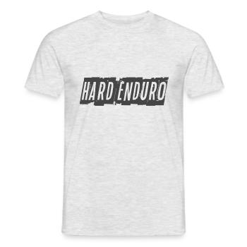 Dur Enduro - T-shirt homme - gris chiné - Devant - AI Model Male 178 dark (178cm)