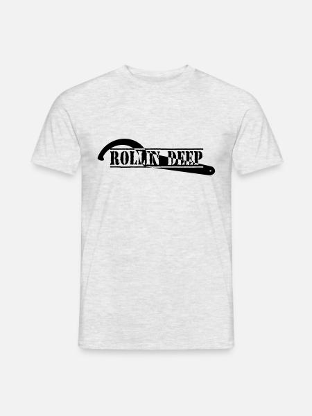 ROLLI DEEP - Men's T-Shirt - heather grey