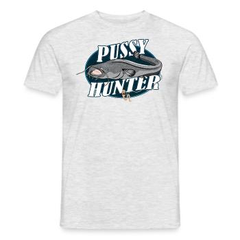 Welsjäger - Männer T-Shirt - Grau meliert - Vorne - AI Model Male 178 dark (178cm)