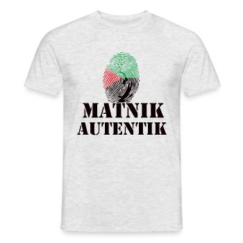 Martinique Antilles Caraïbe - T-shirt homme - gris chiné - Devant - AI Model Male 178 dark (178cm)