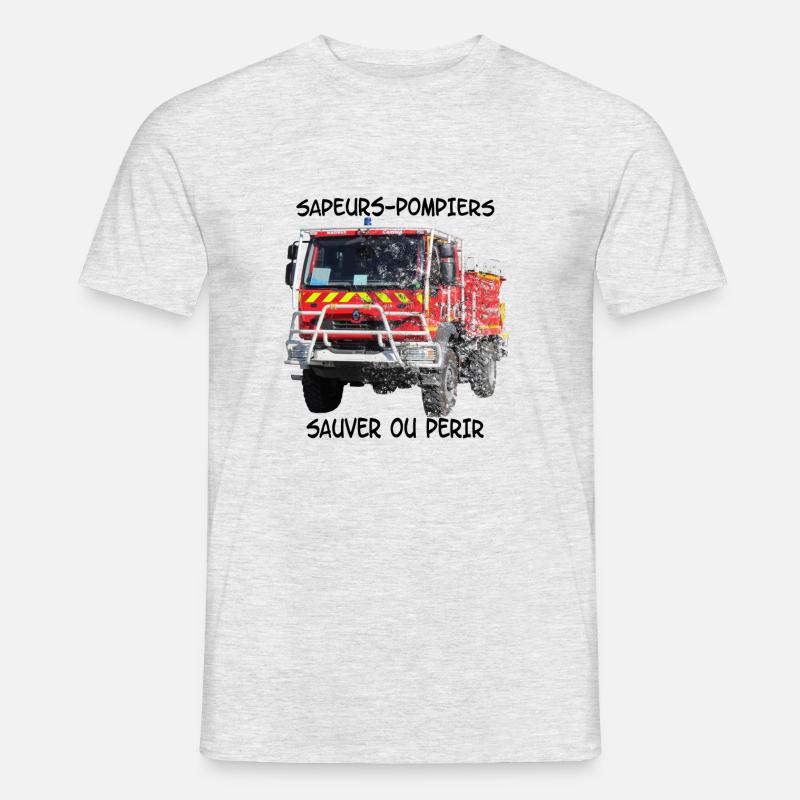 ccf save or perish - Men's T-Shirt - heather grey