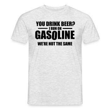 Tshirt pour Carguys / Mécanicien - T-shirt homme - gris chiné - Devant - AI Model Male 178 dark (178cm)
