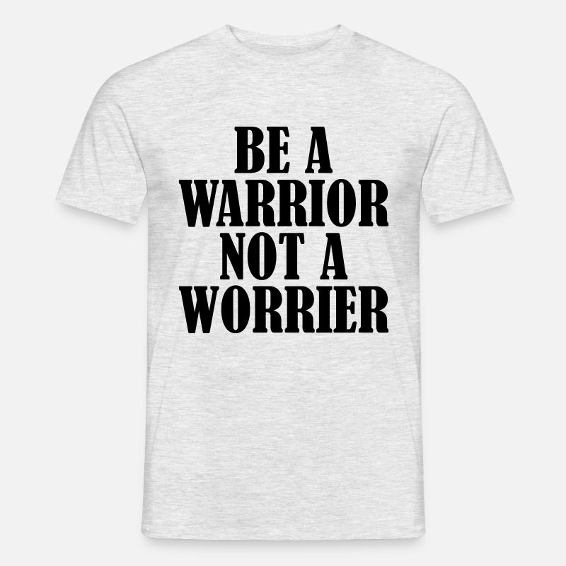 Be a Warrior - Men’s T-shirt - heather grey