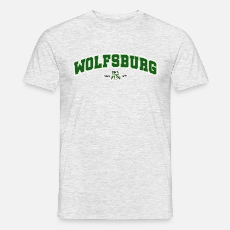 Wolfsburg - Männer T-Shirt - Grau meliert