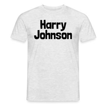 Harry Johnson unangemessener Humor peinlich - Männer T-Shirt - Grau meliert - Vorne - AI Model Male 178 dark (178cm)