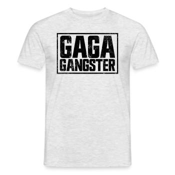 Gaga Gangster Dodgeball Spiel Girls Boy Gaga Ball - Männer T-Shirt - Grau meliert - Vorne - AI Model Male 178 dark (178cm)