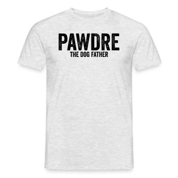 Pawdre Der Hundevater Dogs Padre Mexikanischer Hun - Männer T-Shirt - Grau meliert - Vorne - AI Model Male 178 dark (178cm)
