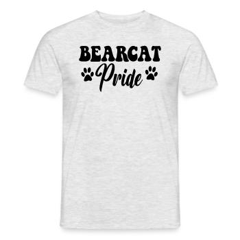 Bearcat Pride High School Bearcats Sports Team - Men's T-Shirt - heather grey - Front - AI Model Male 178 dark (178cm)