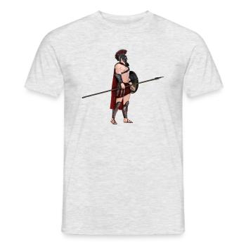 Odysseus, Ulysses, Griechische Mythologie - Männer T-Shirt - Grau meliert - Vorne - AI Model Male 178 dark (178cm)