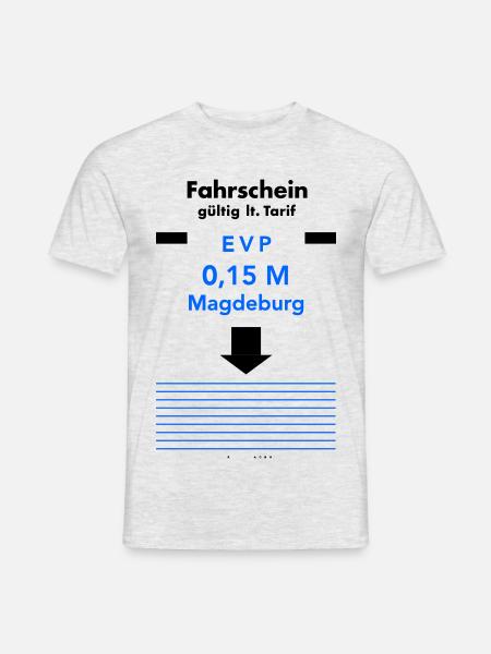 Fahrschein 1979 - Männer T-Shirt - Grau meliert