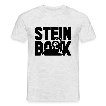 sternzeichen steinbock - Männer T-Shirt - Grau meliert - Vorne - AI Model Male 178 dark (178cm)