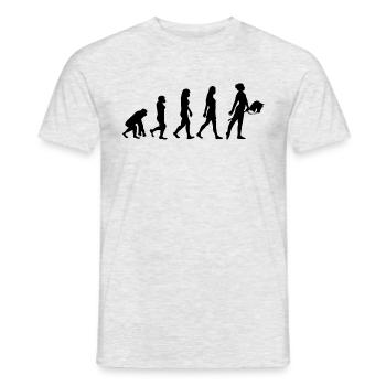 Hobby Horse Reiterin reiten turnen - Männer T-Shirt - Grau meliert - Vorne - AI Model Male 178 dark (178cm)