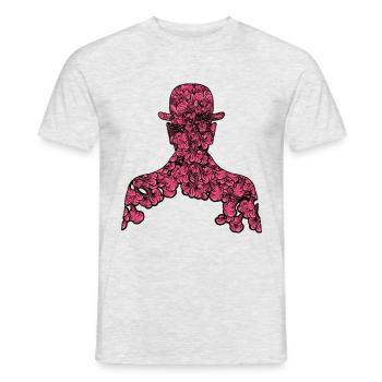 Fourth Son of Man - Men's T-Shirt - heather grey - Front - AI Model Male 178 dark (178cm)