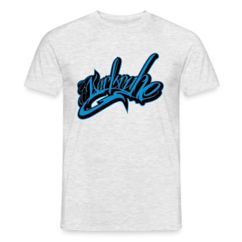Karlsruhe - T-shirt homme - gris chiné - Devant - AI Model Male 178 dark (178cm)