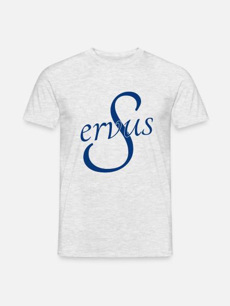 Servus - Männer T-Shirt - Grau meliert