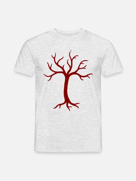 Lebensbaum, Kelten, keltisch - Männer T-Shirt - Grau meliert