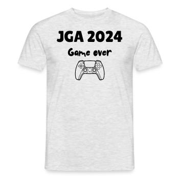 Junggesellenabschied - Männer T-Shirt - Grau meliert - Vorne - AI Model Male 178 dark (178cm)