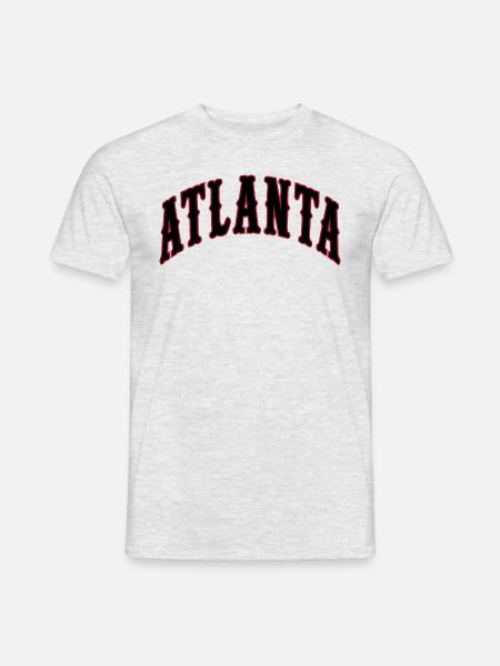 Atlanta - Men's T-Shirt - heather grey