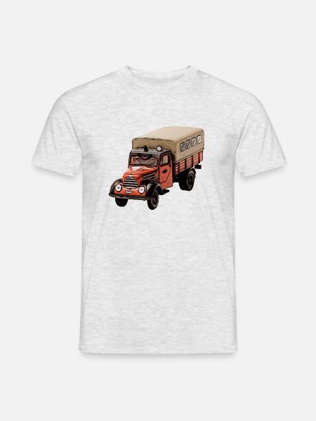 Robur Garant Feuerwehr - Männer T-Shirt - Grau meliert