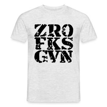 Funny - Men's T-Shirt - heather grey - Front - AI Model Male 178 dark (178cm)