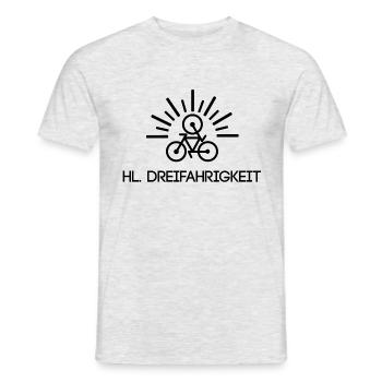 Heilige Dreifahrigkeit - Männer T-Shirt - Grau meliert - Vorne - AI Model Male 178 dark (178cm)