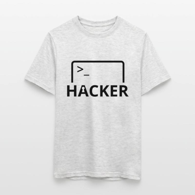 Hacker Informatiker Computer Programmierer Männer T-Shirt