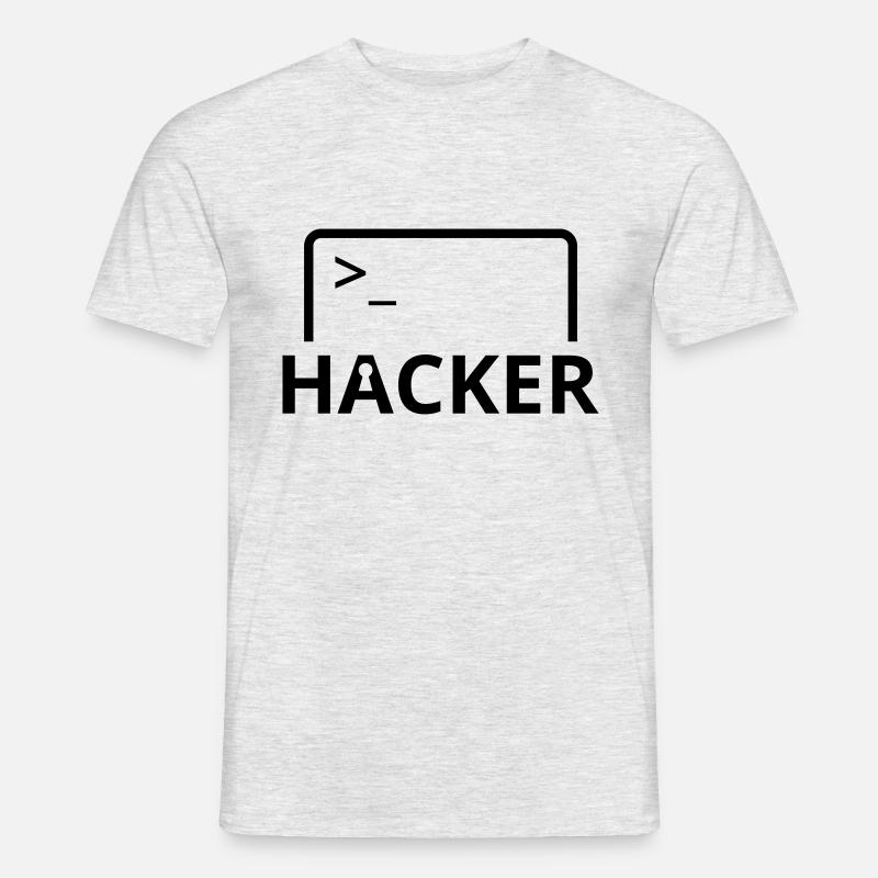 Hacker Informatiker Computer Programmierer Männer T-Shirt