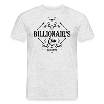 Billionaires Club Germany T-Shirt - Men's T-Shirt - heather grey - Front - AI Model Male 178 dark (178cm)