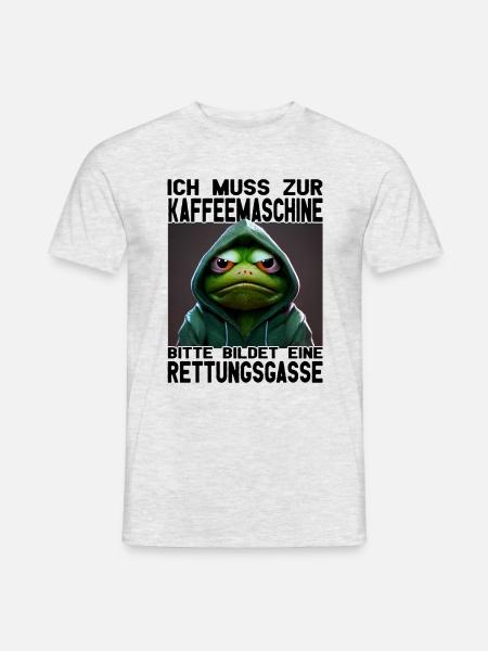 Bürotasse | Bürohumor | Kollegen - Männer T-Shirt - Grau meliert