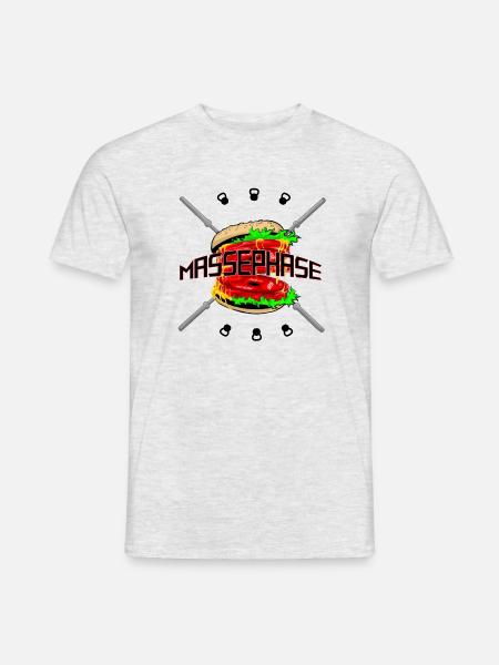 Mass phase - Men's T-Shirt - heather grey