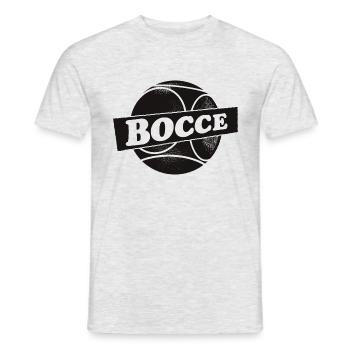 Bocce Ball mit Jack Bocci Game Bocce - Männer T-Shirt - Grau meliert - Vorne - AI Model Male 178 dark (178cm)