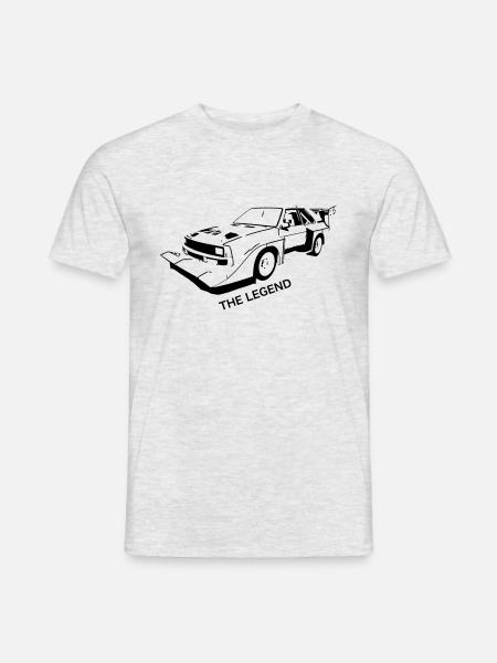 Auto car - Männer T-Shirt - Grau meliert