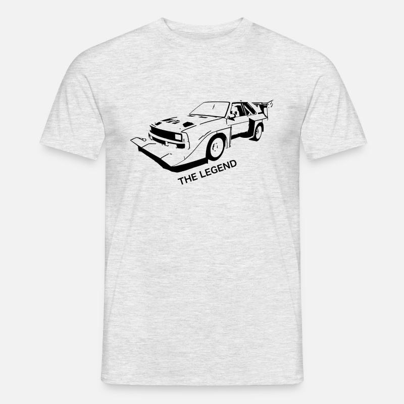 Auto car - Männer T-Shirt - Grau meliert