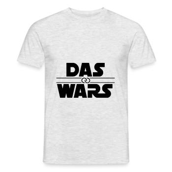 Das Wars Ehe Hochzeit JGA - Männer T-Shirt - Grau meliert - Vorne - AI Model Male 178 dark (178cm)