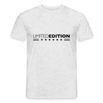 Cool Star Limited Edition Design - T-shirt homme - gris chiné - Devant - AI Model Male 178 dark (178cm)