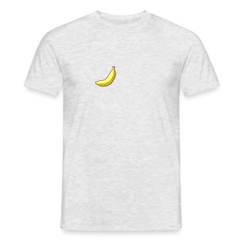 banane - T-shirt homme - gris chiné - Devant - AI Model Male 178 dark (178cm)