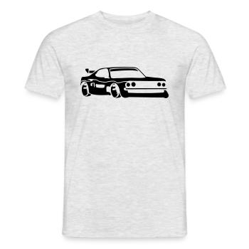 Rennauto Sportwagen Tuning Car - Männer T-Shirt - Grau meliert - Vorne - AI Model Male 178 dark (178cm)