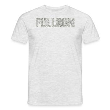 Fullrun Karpfen Haken Geschenk Angeln OLIV - Männer T-Shirt - Grau meliert - Vorne - AI Model Male 178 dark (178cm)