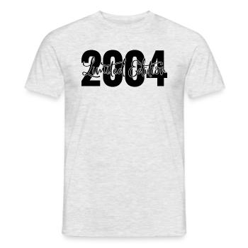 Limited Edition 2004 - Men's T-Shirt - heather grey - Front - AI Model Male 178 dark (178cm)