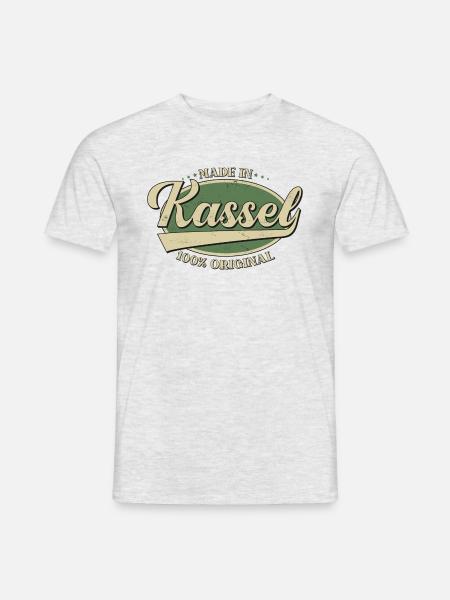 Kassel Kasseler Original - Männer T-Shirt - Grau meliert